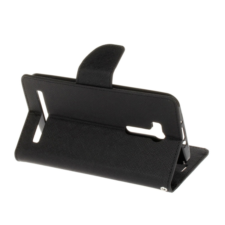 For ASUS Zenfone Go TV / ZB551KL Cross Texture Horizontal Flip Leather Case with Holder & Card Slots & Wallet