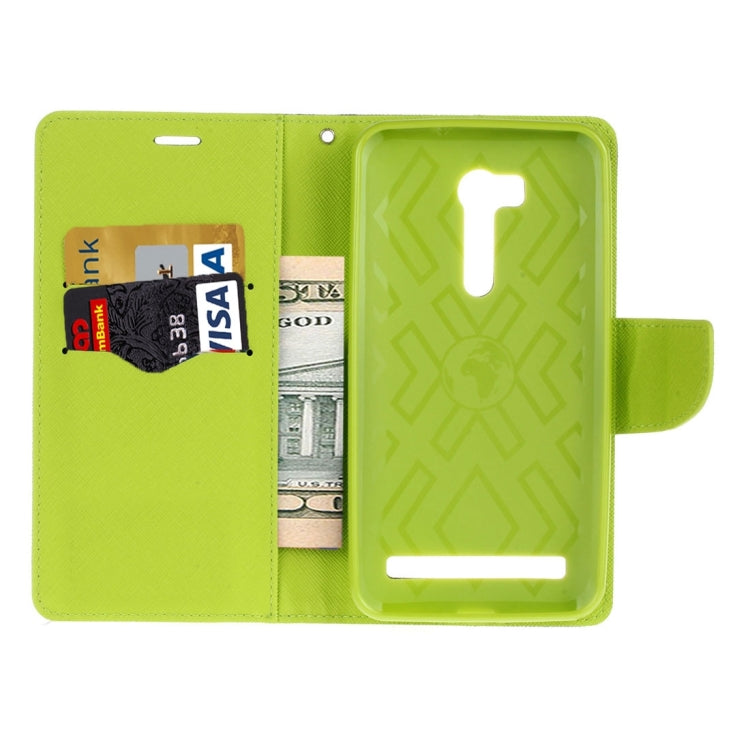 For ASUS Zenfone Go TV / ZB551KL Cross Texture Horizontal Flip Leather Case with Holder & Card Slots & Wallet