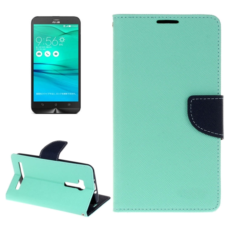 For ASUS Zenfone Go TV / ZB551KL Cross Texture Horizontal Flip Leather Case with Holder & Card Slots & Wallet