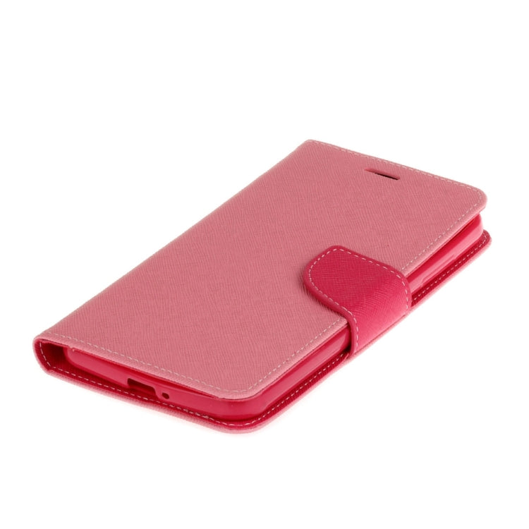 For Asus ZenFone Max / ZC550KL 5.5 Inch Cross Texture Horizontal Flip Leather Case with Holder & Card Slots & Wallet