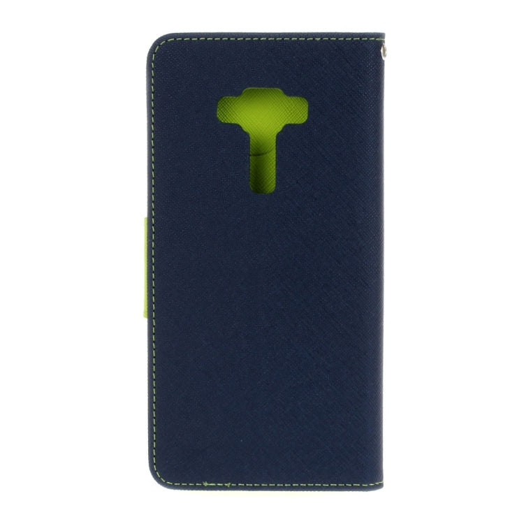 For ASUS ZE552KL Cross Texture Horizontal Flip Leather Case with Holder & Card Slots & Wallet