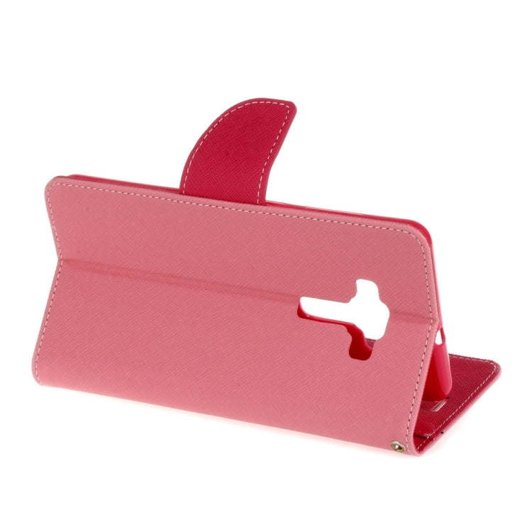 For ASUS ZE552KL Cross Texture Horizontal Flip Leather Case with Holder & Card Slots & Wallet