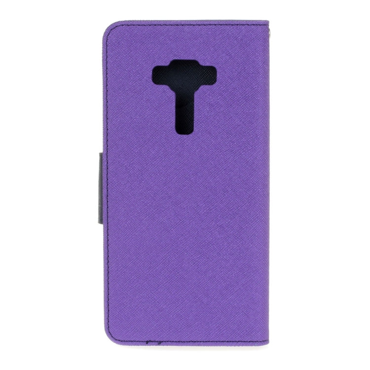 For ASUS ZE552KL Cross Texture Horizontal Flip Leather Case with Holder & Card Slots & Wallet
