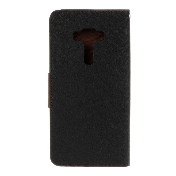 For ASUS ZE552KL Cross Texture Horizontal Flip Leather Case with Holder & Card Slots & Wallet