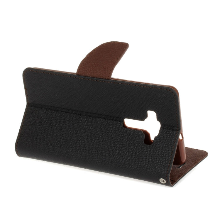 For ASUS ZE552KL Cross Texture Horizontal Flip Leather Case with Holder & Card Slots & Wallet