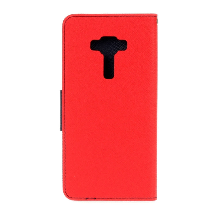 For ASUS ZS570KL Cross Texture Horizontal Flip Leather Case with Holder & Card Slots & Wallet