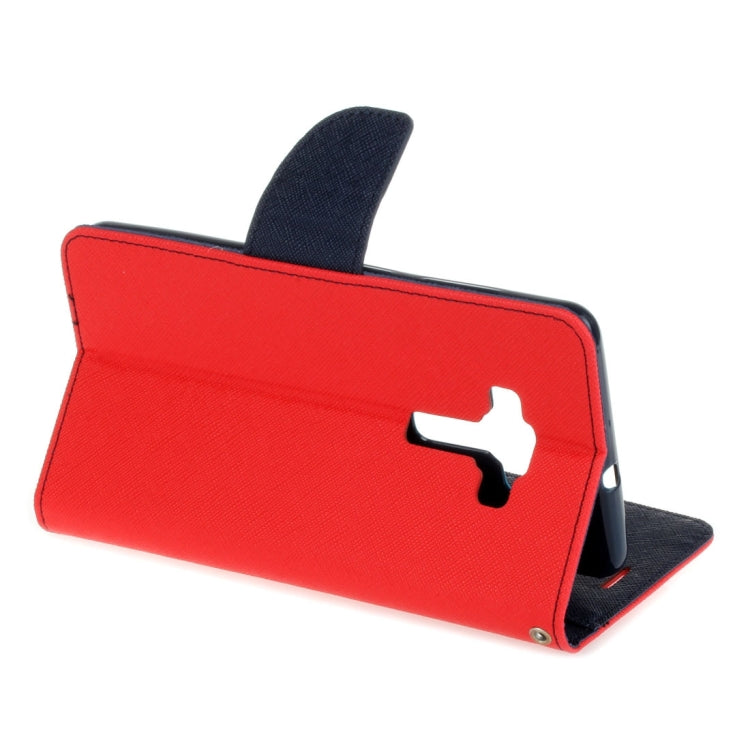 For ASUS ZS570KL Cross Texture Horizontal Flip Leather Case with Holder & Card Slots & Wallet