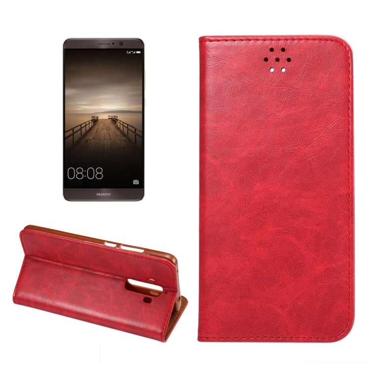 For Huawei Mate 9 Crazy Horse Texture Auto Closed Horizontal Flip Leather Case with Holder & Card Slots