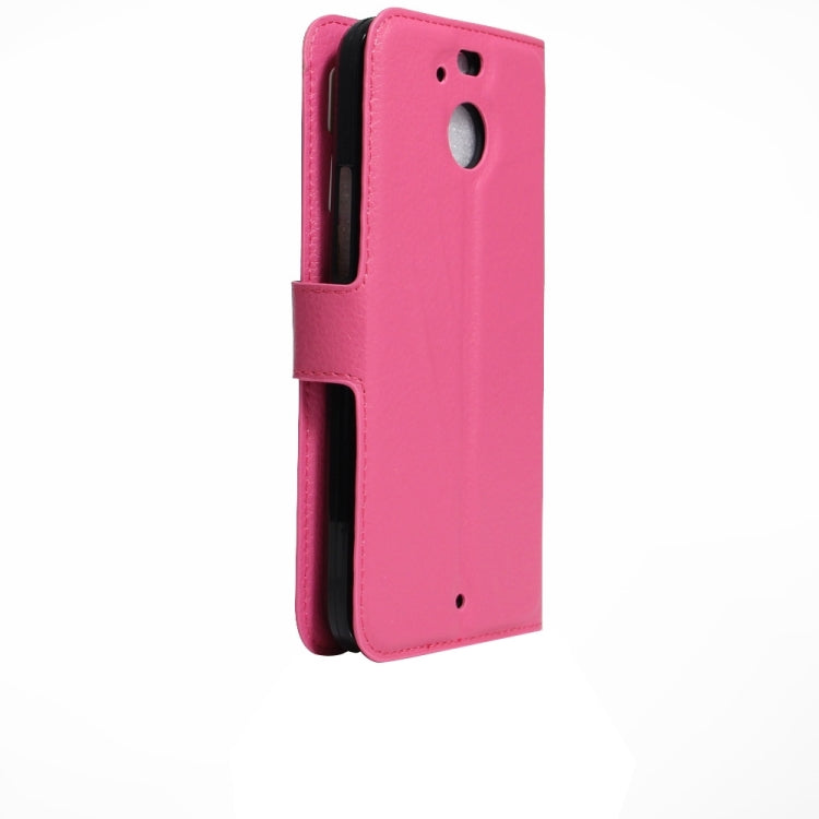 For HTC Bolt Litchi Texture Horizontal Flip Leather Case with Holder & Card Slots & Wallet