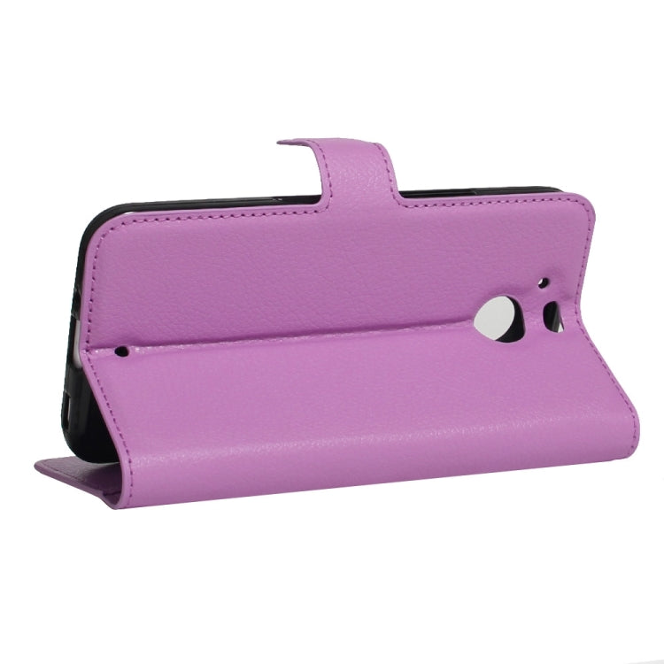 For HTC Bolt Litchi Texture Horizontal Flip Leather Case with Holder & Card Slots & Wallet