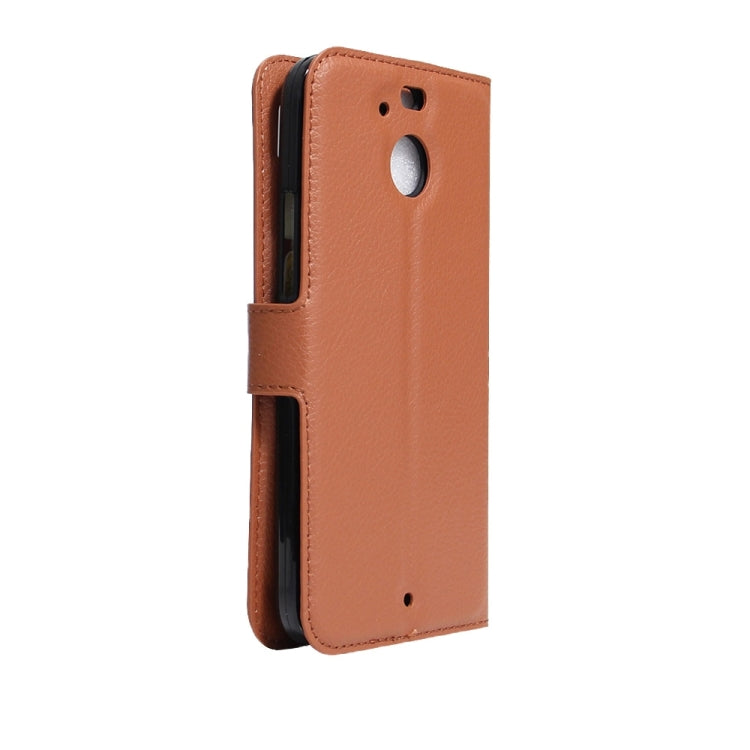 For HTC Bolt Litchi Texture Horizontal Flip Leather Case with Holder & Card Slots & Wallet