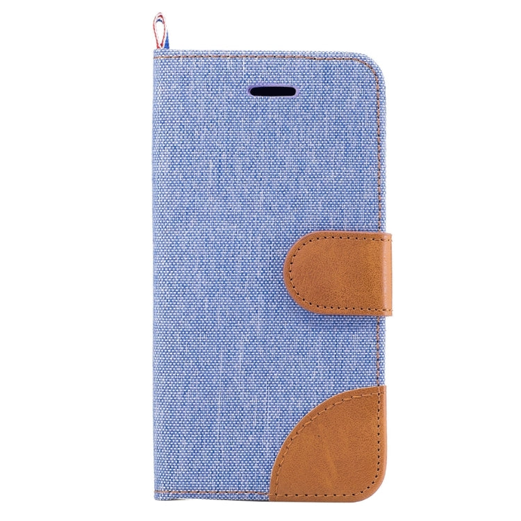 For Sony Xperia X Compact Denim Texture Horizontal Flip Leather Case with Holder & Card Slots