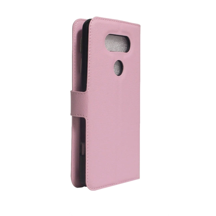 For LG V34 Litchi Texture Horizontal Flip Leather Case with Holder & Card Slots & Wallet