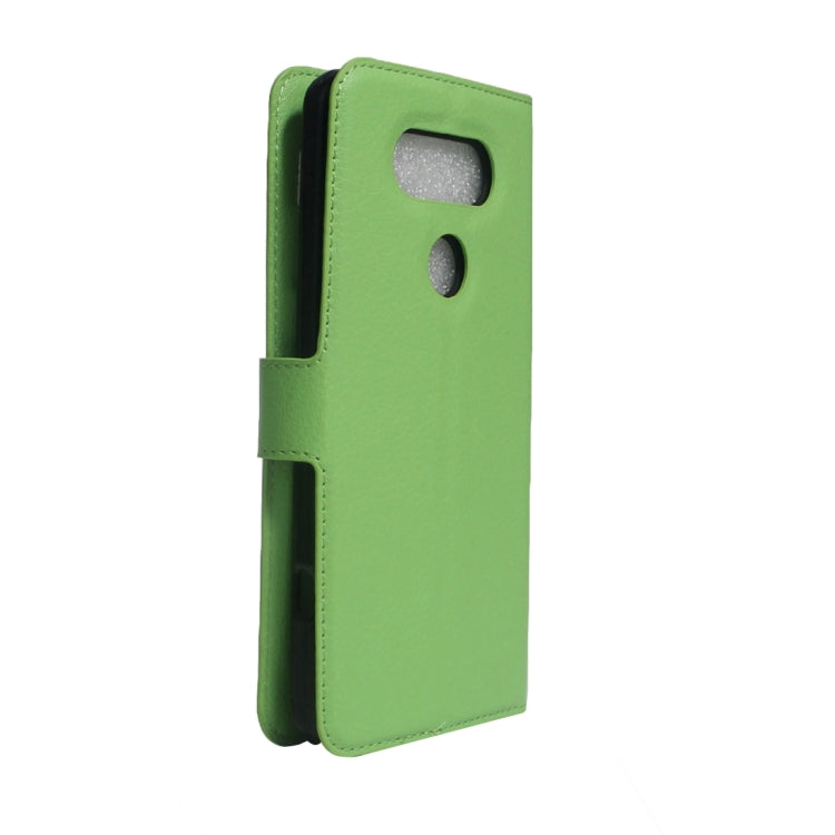 For LG V34 Litchi Texture Horizontal Flip Leather Case with Holder & Card Slots & Wallet