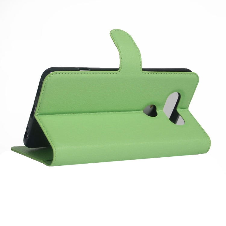 For LG V34 Litchi Texture Horizontal Flip Leather Case with Holder & Card Slots & Wallet