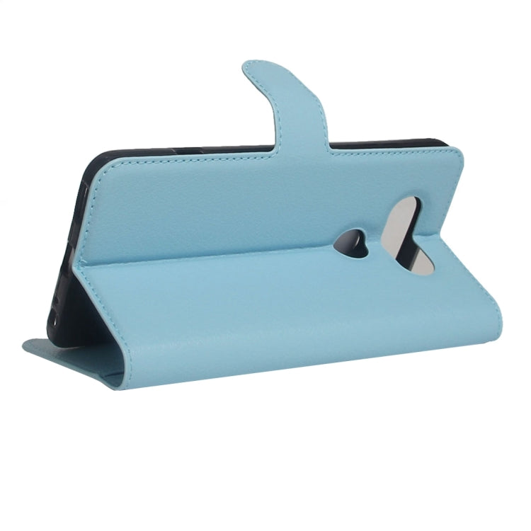 For LG V34 Litchi Texture Horizontal Flip Leather Case with Holder & Card Slots & Wallet