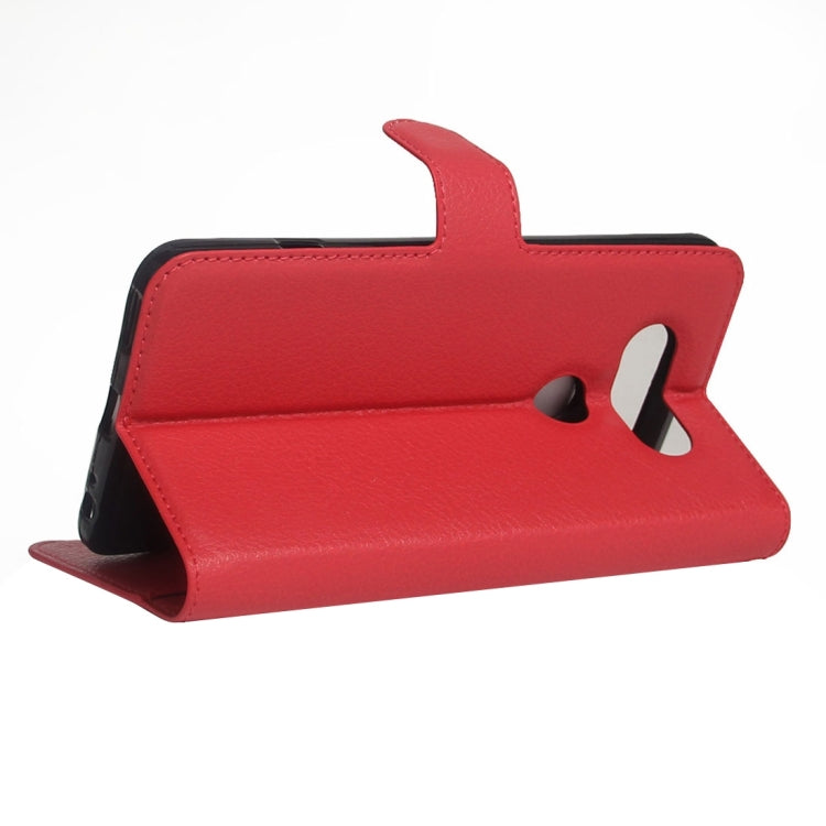 For LG V34 Litchi Texture Horizontal Flip Leather Case with Holder & Card Slots & Wallet