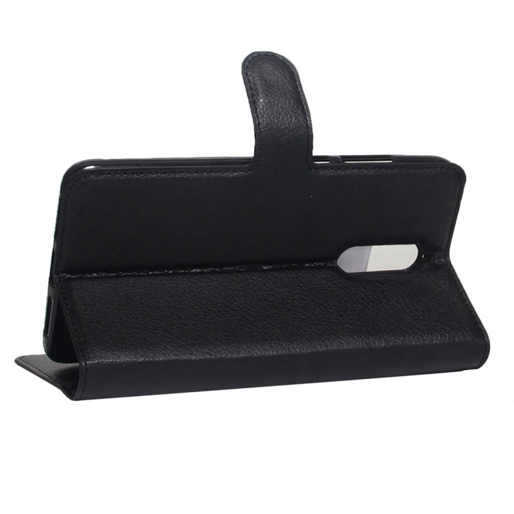 For Huawei Mate 9 Pro Litchi Texture Horizontal Flip Leather Case with Holder & Card Slots & Wallet