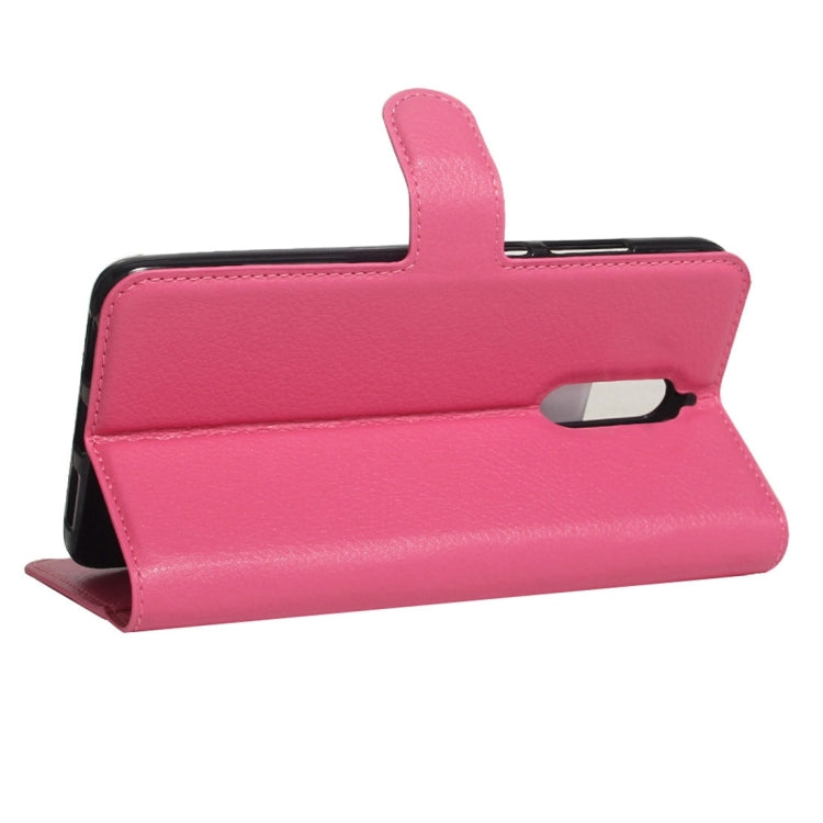 For Huawei Mate 9 Pro Litchi Texture Horizontal Flip Leather Case with Holder & Card Slots & Wallet