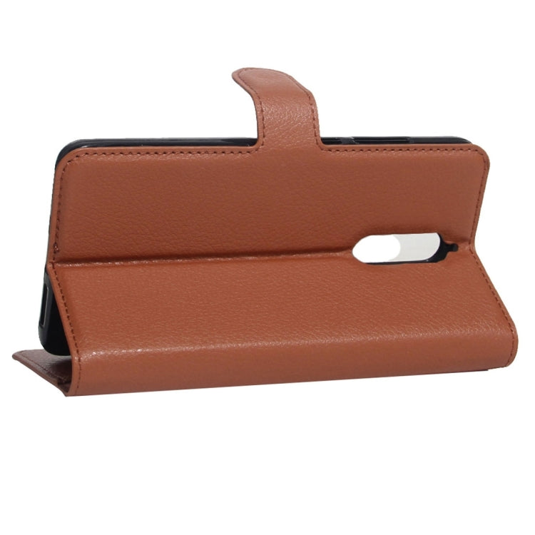 For Huawei Mate 9 Pro Litchi Texture Horizontal Flip Leather Case with Holder & Card Slots & Wallet