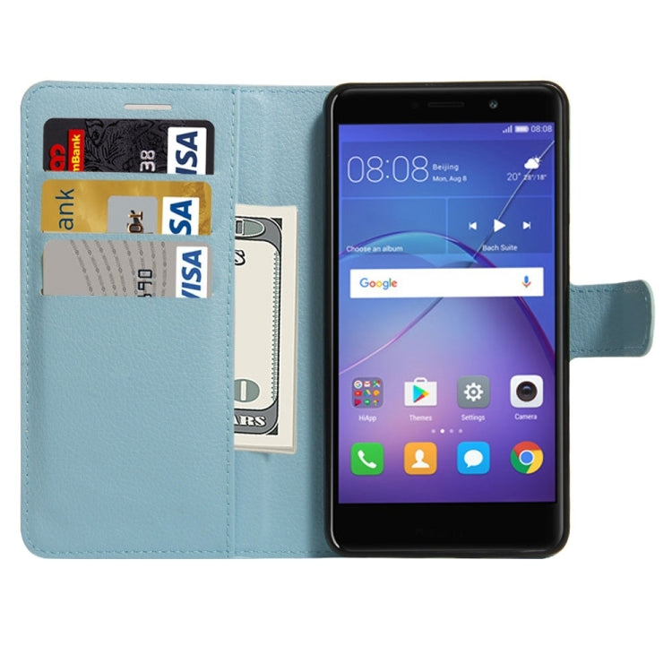 For Huawei Mate 9 Lite Litchi Texture Horizontal Flip Leather Case with Holder & Card Slots & Wallet