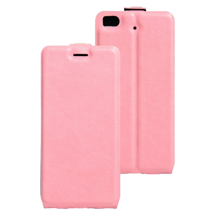 For Xiaomi 5s Crazy Horse Texture Vertical Flip Leather Case with Card Slot & Photo Frame