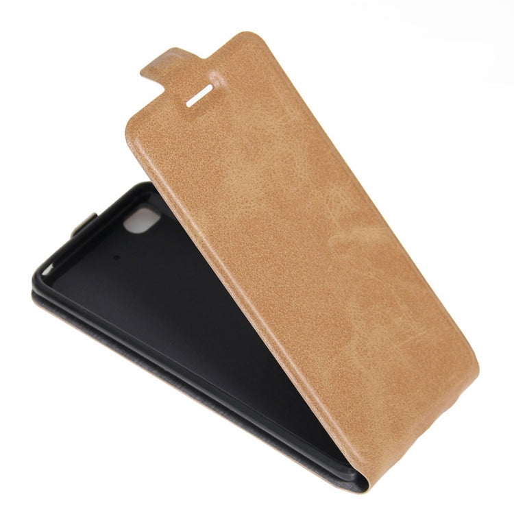 For Xiaomi 5s Crazy Horse Texture Vertical Flip Leather Case with Card Slot & Photo Frame