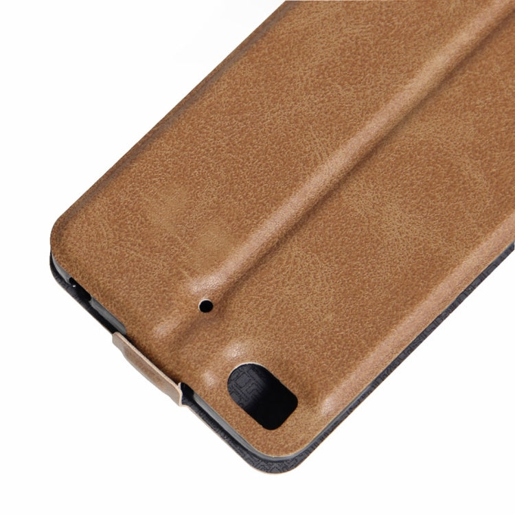 For Xiaomi 5s Crazy Horse Texture Vertical Flip Leather Case with Card Slot & Photo Frame