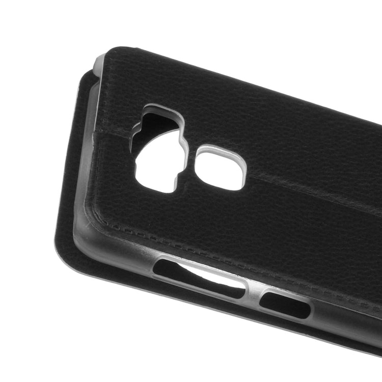 For Asus ZenFone 3 / ZE520KL Litchi Texture Horizontal Flip Leather Case with Call Display ID & Sleep / Wake-up Function