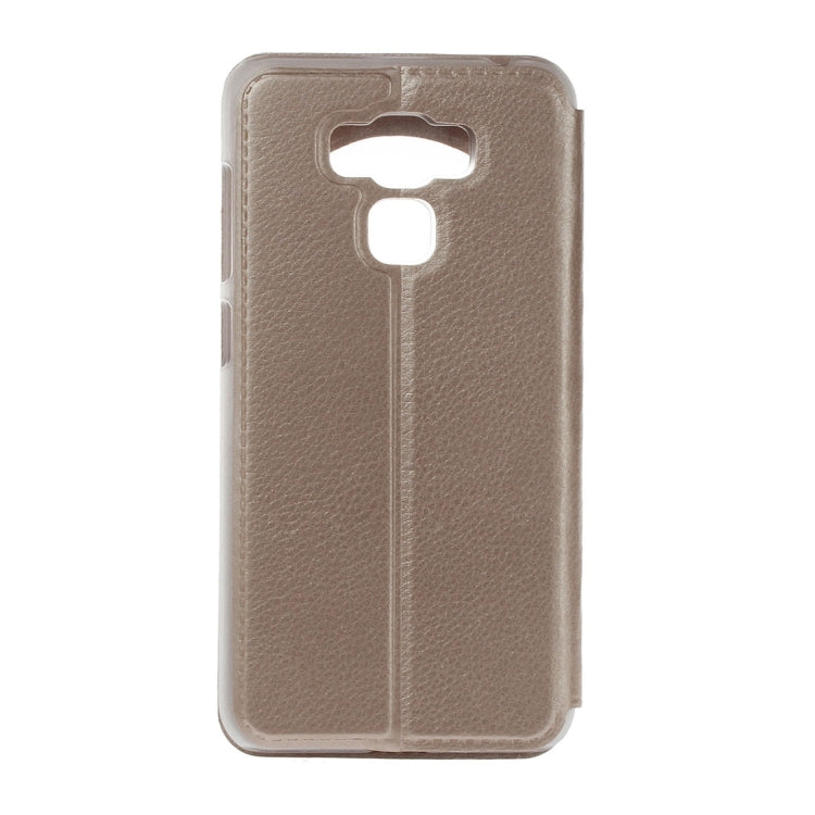 For Asus ZenFone 3 / ZE520KL Litchi Texture Horizontal Flip Leather Case with Call Display ID & Sleep / Wake-up Function