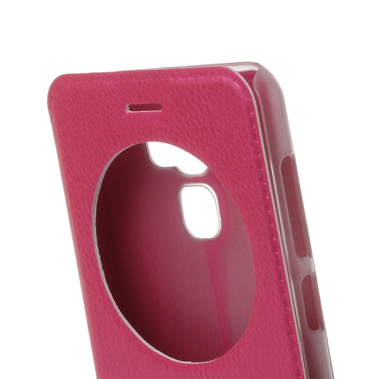 For Asus ZenFone 3 / ZE520KL Litchi Texture Horizontal Flip Leather Case with Call Display ID & Sleep / Wake-up Function