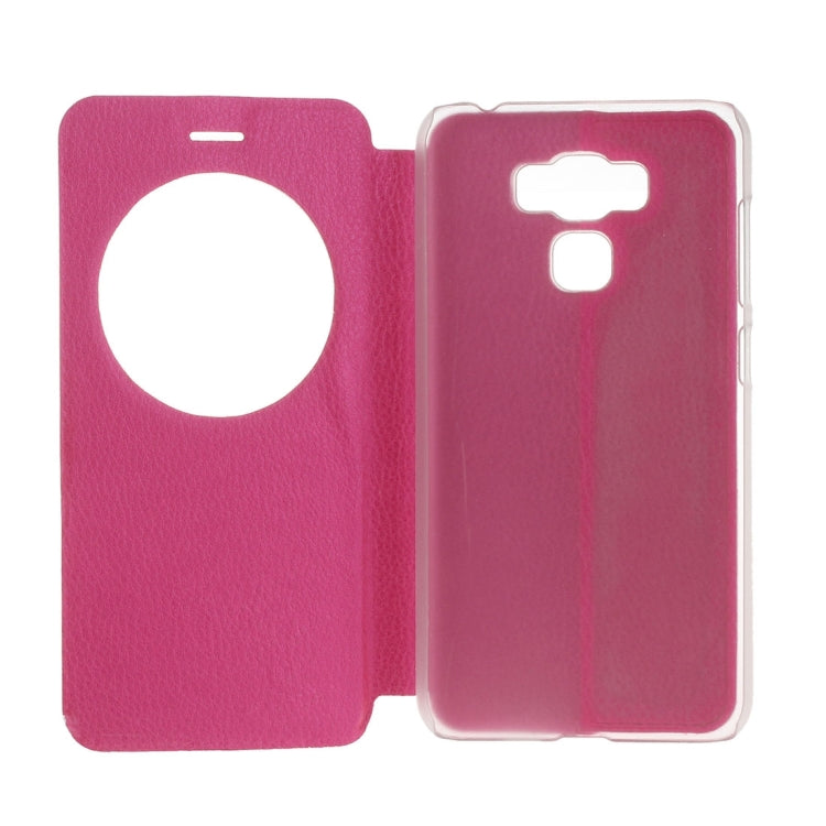 For Asus ZenFone 3 / ZE552KL Litchi Texture Horizontal Flip Leather Case with Call Display ID & Sleep / Wake-up Function