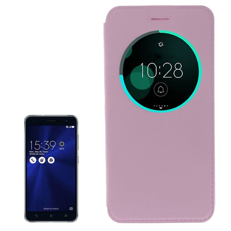 For Asus ZenFone 3 / ZE552KL Litchi Texture Horizontal Flip Leather Case with Call Display ID & Sleep / Wake-up Function