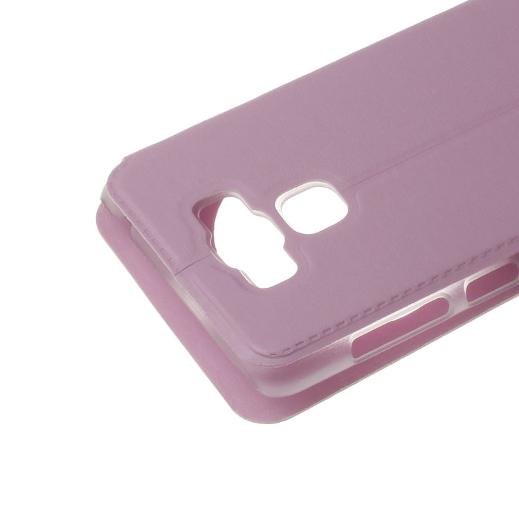 For Asus ZenFone 3 / ZE552KL Litchi Texture Horizontal Flip Leather Case with Call Display ID & Sleep / Wake-up Function