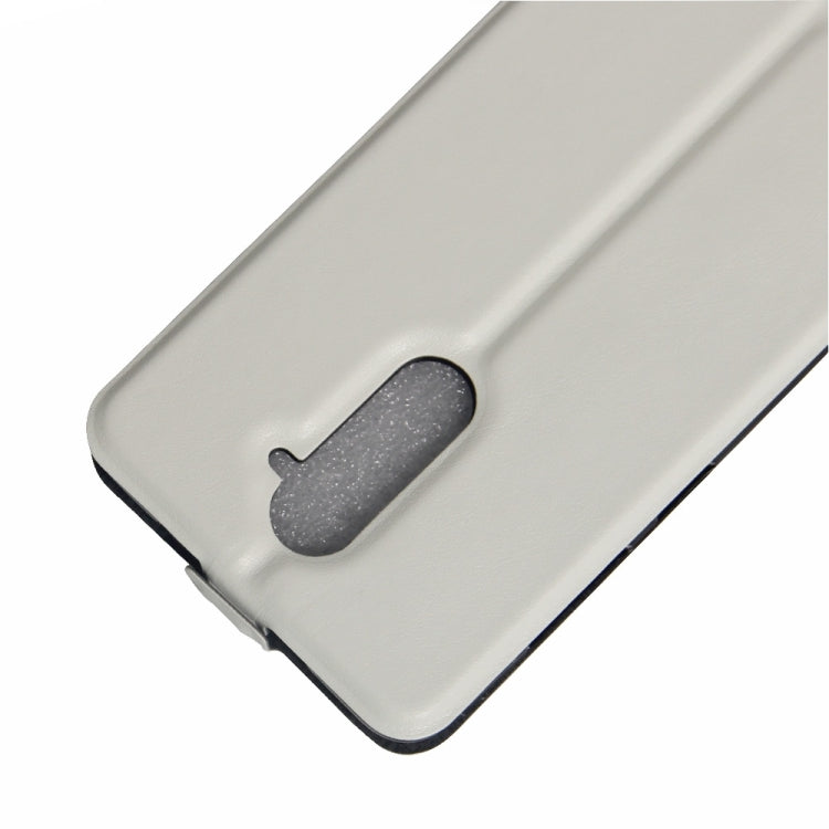 For ZTE Zmax Pro / Z981 Vertical Flip Leather Case with Card Slot & Photo Frame