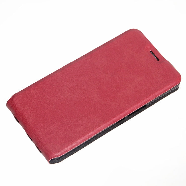 For Archos Diamond 2 Plus Crazy Horse Texture Vertical Flip Leather Case with Card Slot & Photo Frame