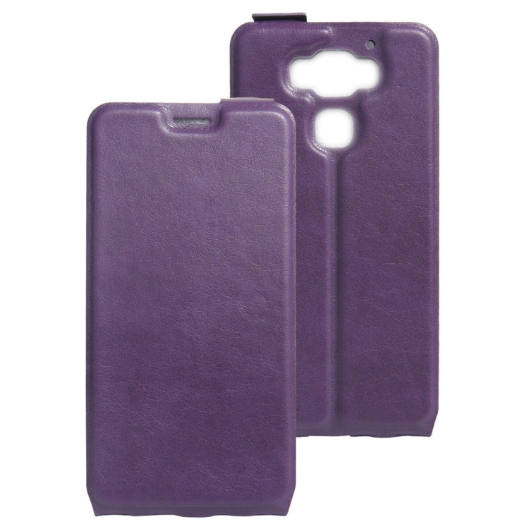 For Archos Diamond 2 Plus Crazy Horse Texture Vertical Flip Leather Case with Card Slot & Photo Frame