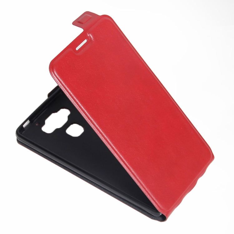 For Archos Diamond 2 Plus Crazy Horse Texture Vertical Flip Leather Case with Card Slot & Photo Frame