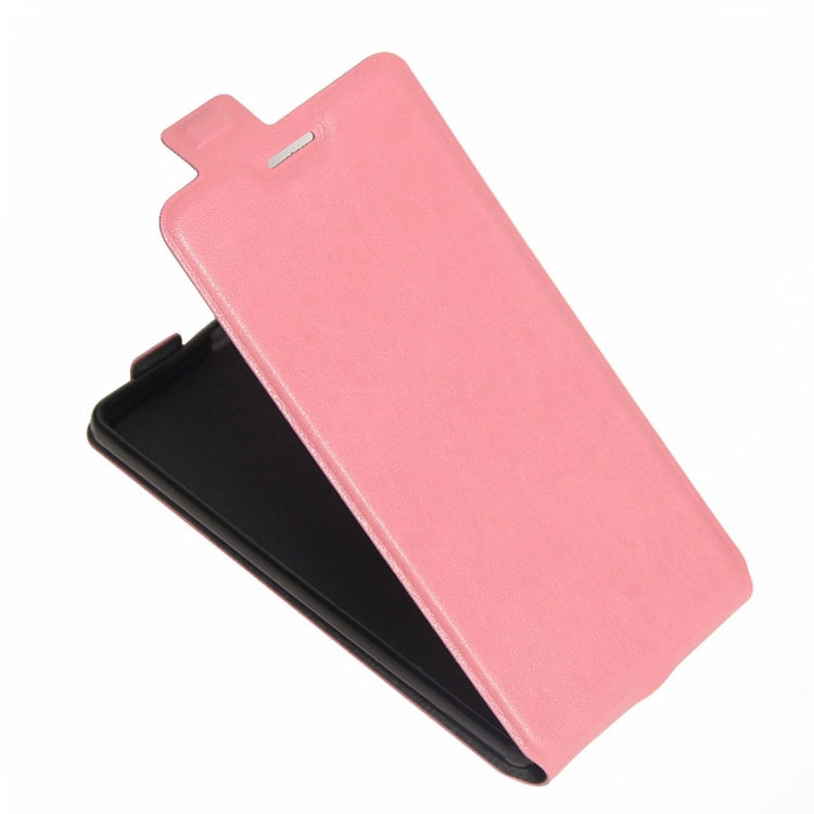 For Cubot X17s Crazy Horse Texture Vertical Flip Leather Case with Card Slot & Photo Frame