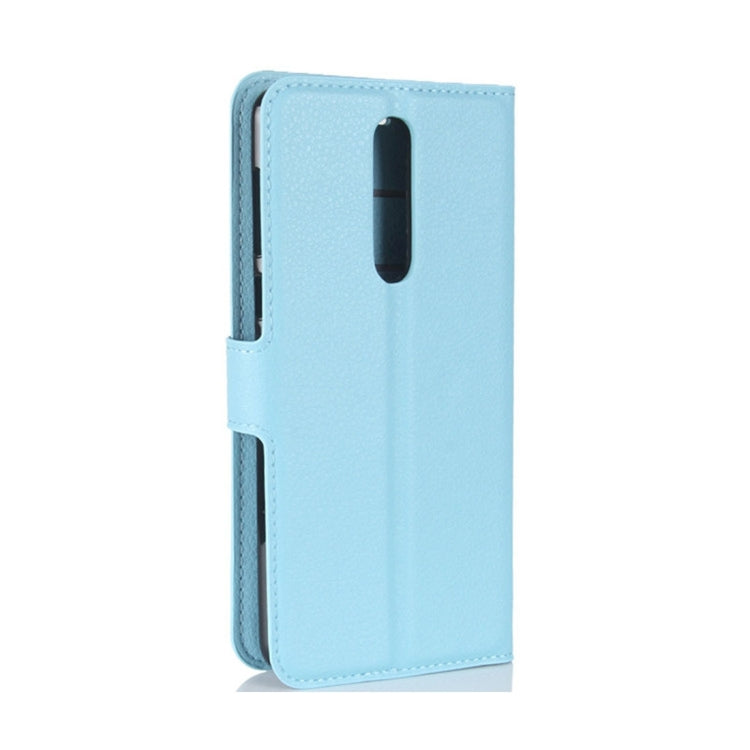 Nokia 8 Litchi Texture Horizontal Flip Leather Case with Holder & Card Slots & Wallet
