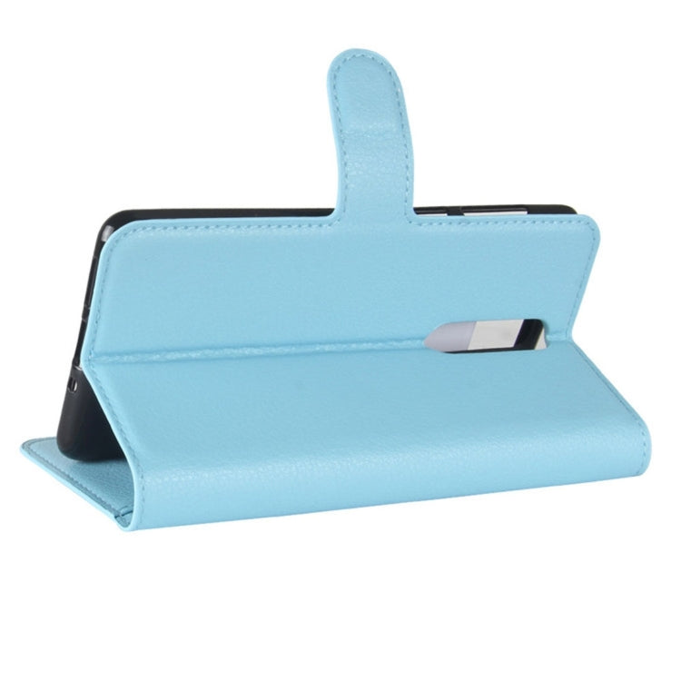 Nokia 8 Litchi Texture Horizontal Flip Leather Case with Holder & Card Slots & Wallet