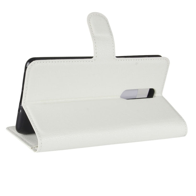 Nokia 8 Litchi Texture Horizontal Flip Leather Case with Holder & Card Slots & Wallet