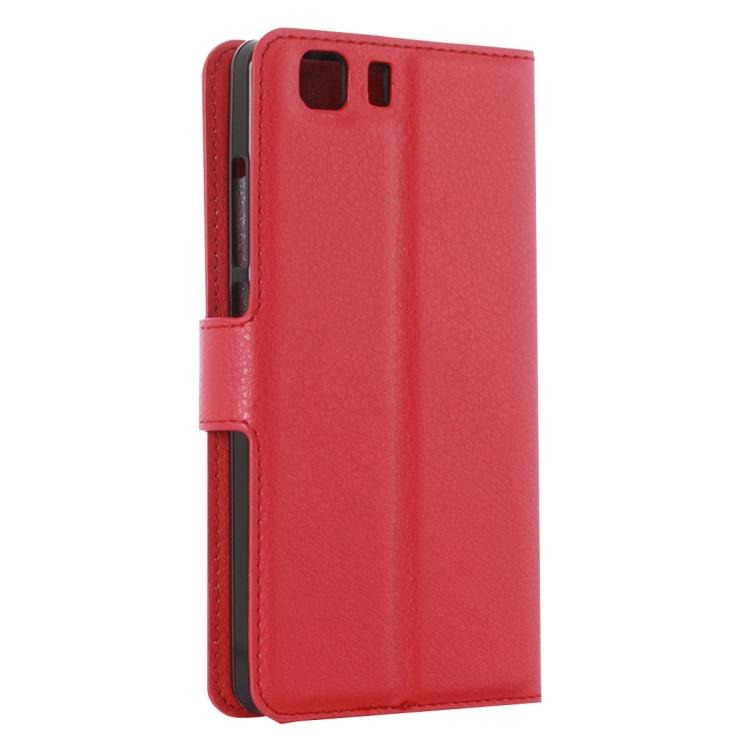 Litchi Texture Horizontal Flip Leather Case with Holder & Card Slots & wallet for Doogee X5(S-MPH-1005) / X5S(MPH1002)