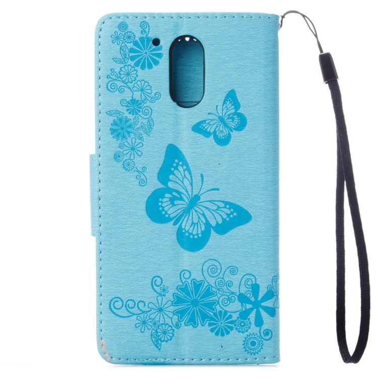For Motorola Moto G (4rd gen) Plus Pressed Flowers Butterfly Pattern Leather Case with Holder & Card Slots & Wallet