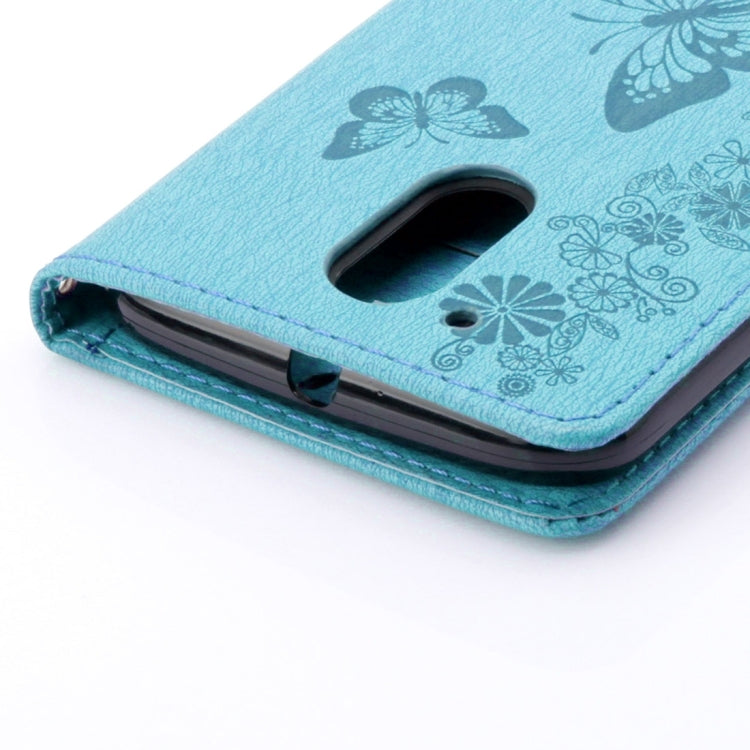 For Motorola Moto G (4rd gen) Plus Pressed Flowers Butterfly Pattern Leather Case with Holder & Card Slots & Wallet