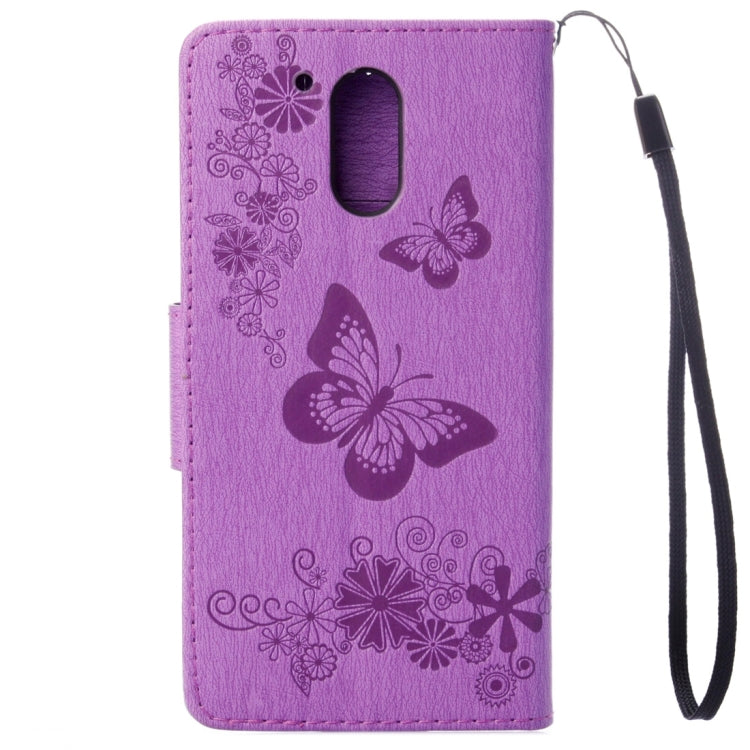 For Motorola Moto G (4rd gen) Plus Pressed Flowers Butterfly Pattern Leather Case with Holder & Card Slots & Wallet