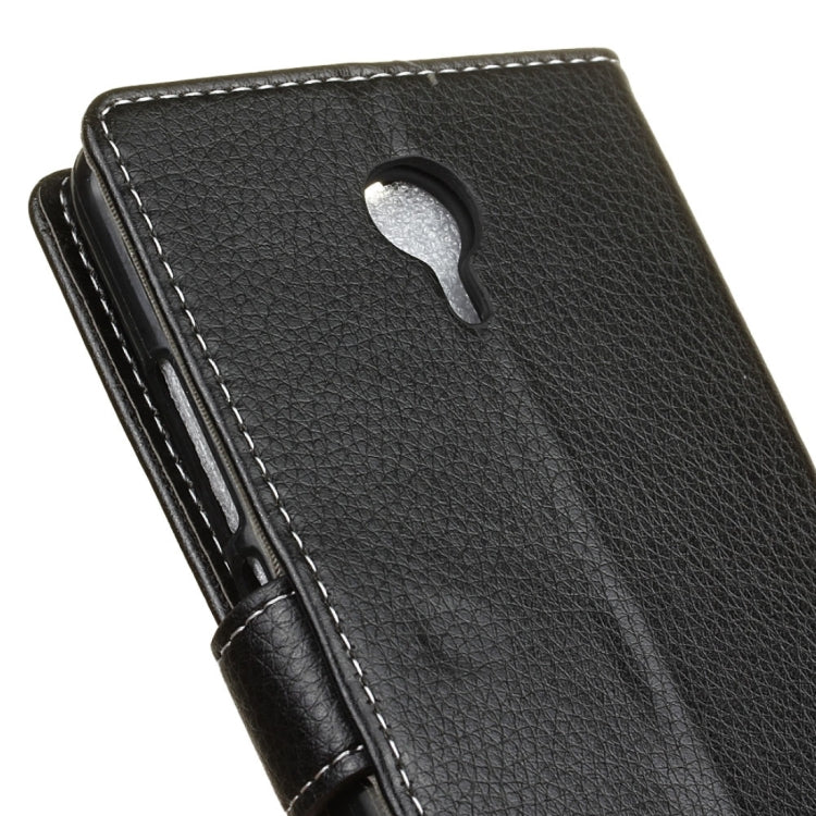 For Meizu M3 Note Litchi Texture Horizontal Flip Leather Case with Holder & Card Slots & Wallet