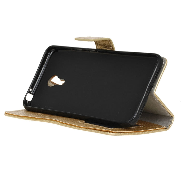 For Meizu M3 Note Litchi Texture Horizontal Flip Leather Case with Holder & Card Slots & Wallet