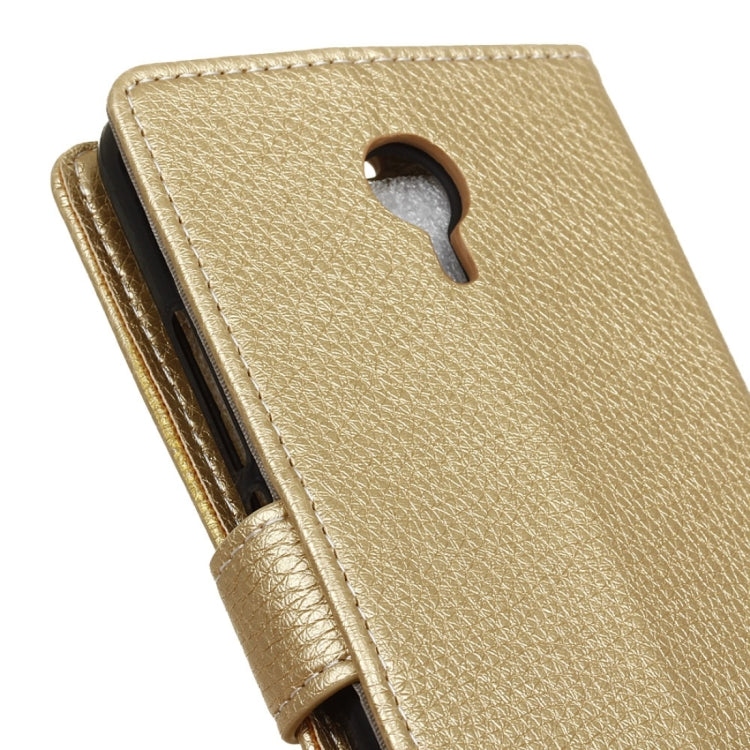 For Meizu M3 Note Litchi Texture Horizontal Flip Leather Case with Holder & Card Slots & Wallet