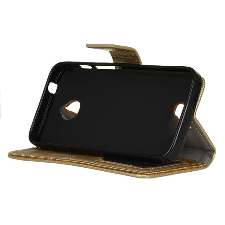 For Alcatel Dawn / 5027 / Acquire / Streak / Ideal Litchi Texture Horizontal Flip Leather Case with Holder & Card Slots & Wallet & Photo Frame